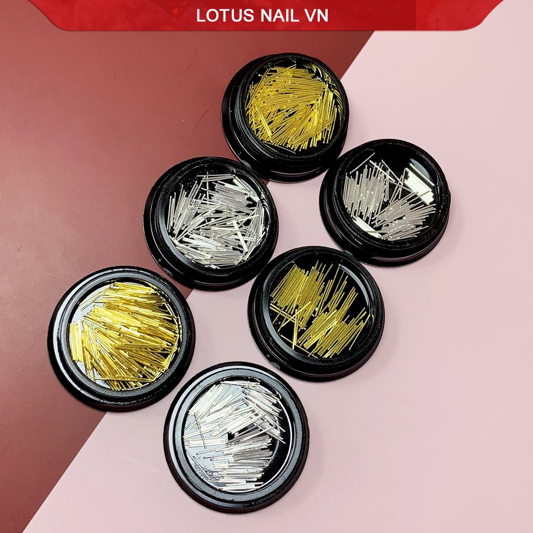 Thanh phụ kiện nail trang trí móng