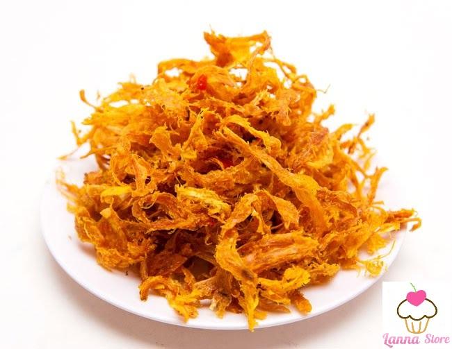 KHÔ MỰC SỢI TẨM CAY - THÁI LAN
