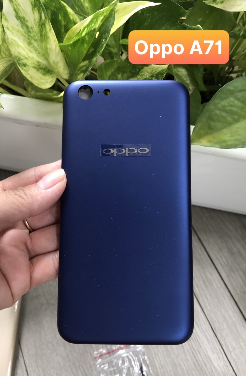 Bộ vỏ điện thoại zin Oppo A71 (gồm lưng vỏ,xương máy và phím bấm)