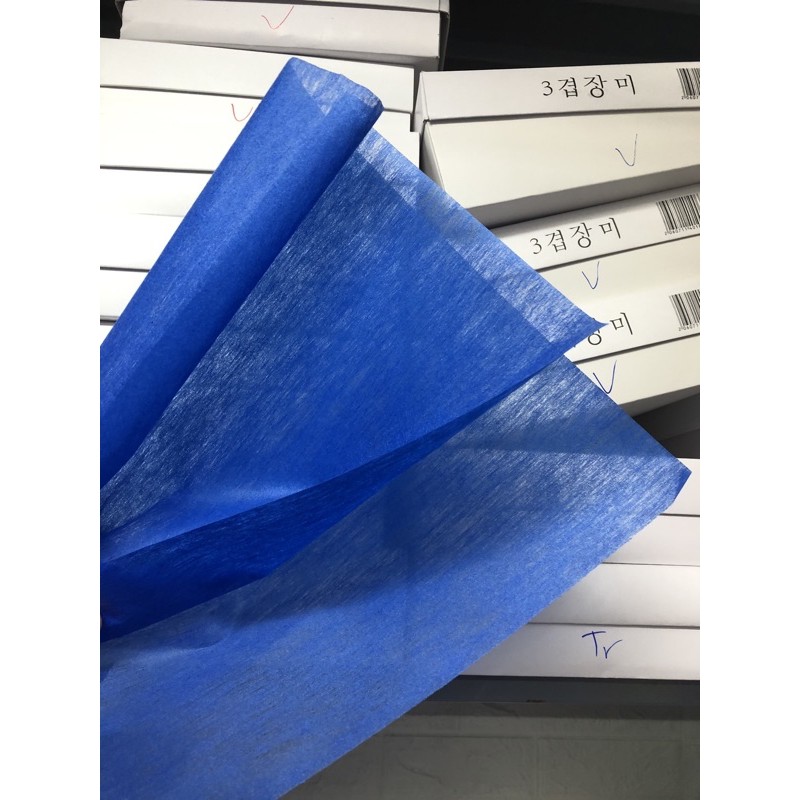 Tập 50 tờ giấy mếch lụa gói hoa khổ 60*60cm