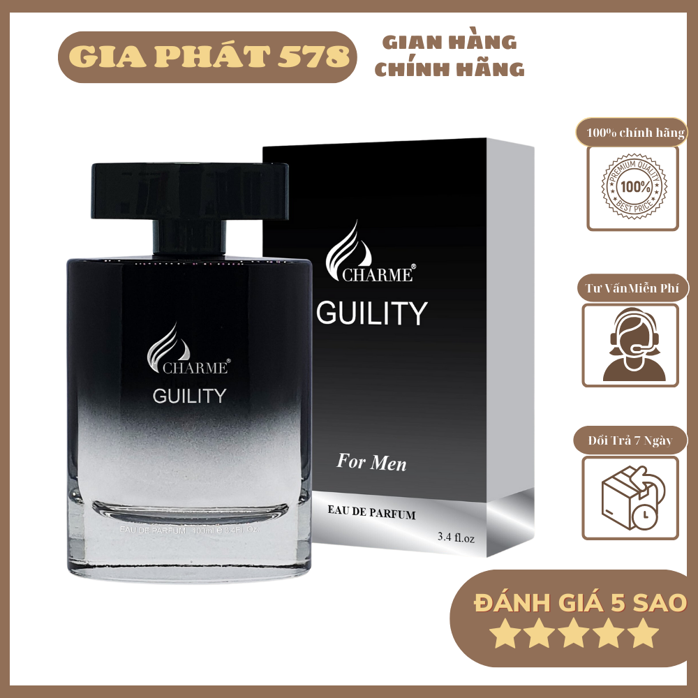 Nước Hoa Nam Guility - Chai Lớn 100ml