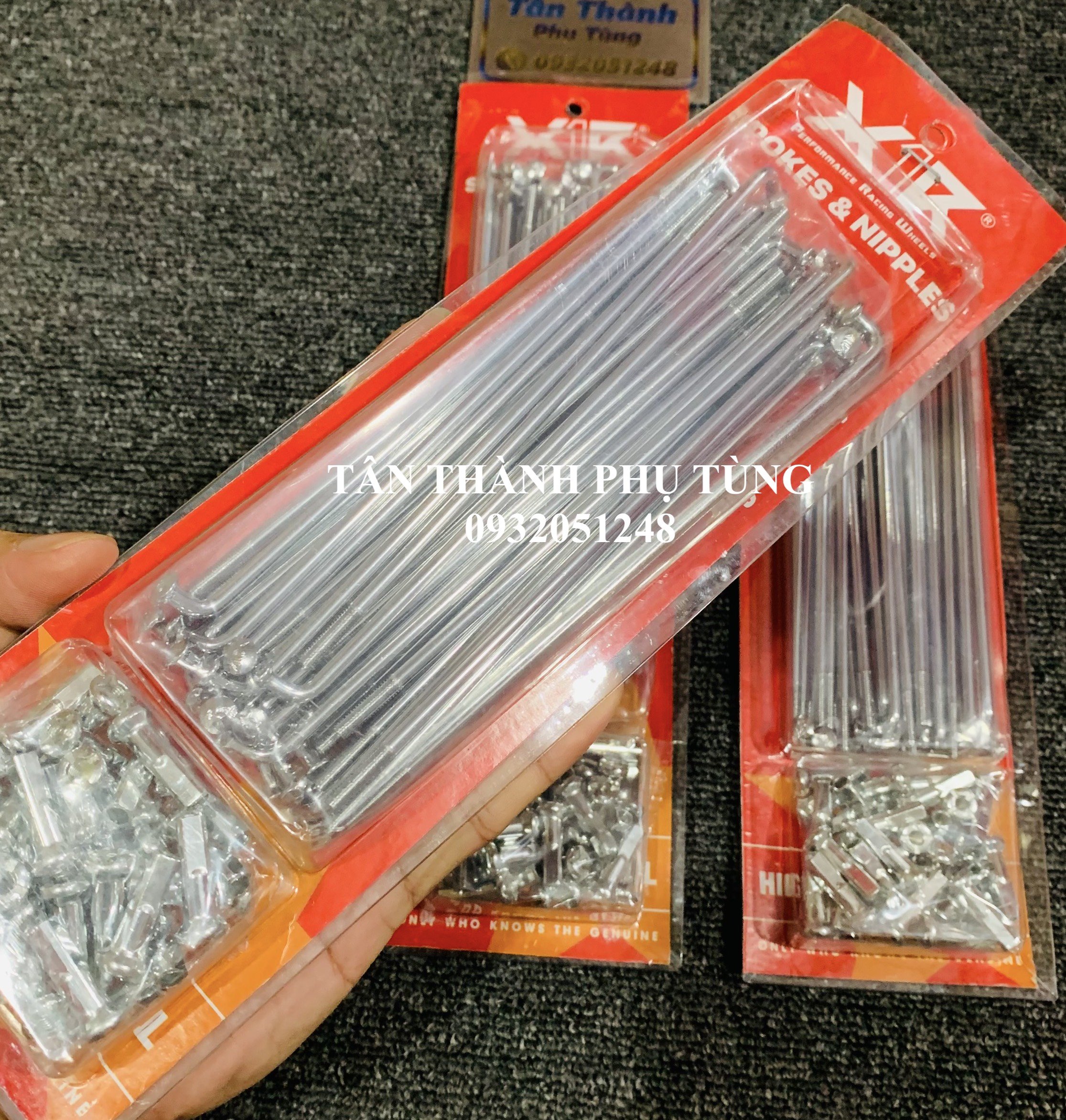 Căm X1R chính hãng: 149, 157,184 ( bộ 2 bánh)