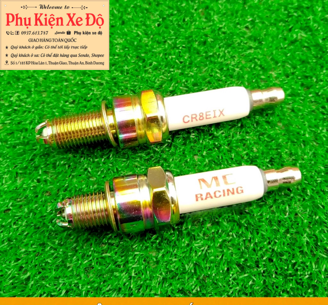 Bugi Bạch Kim(Iridium) MC cho Dream/Wave/Sirius- Winner/Exciter