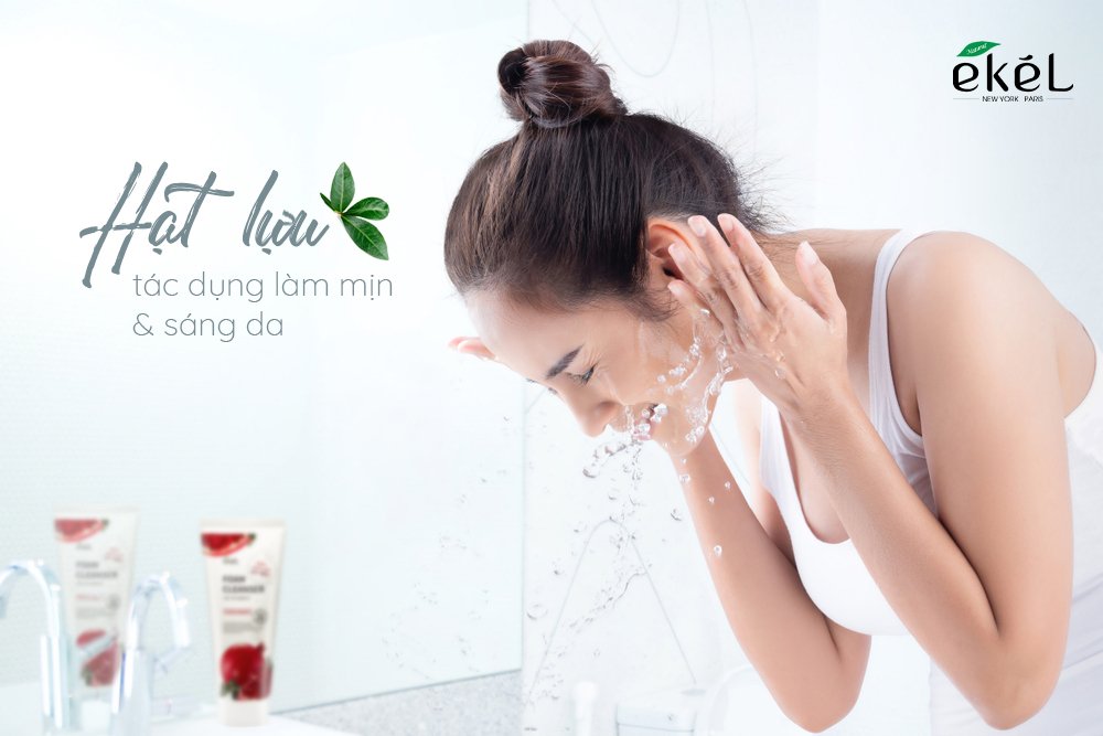 [HCM]Sữa rửa mặt tinh chất lựu Ekel - Ekel Pomegranate Foam Cleanser