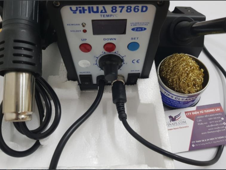 [HCM]Máy hàn và khò Yihua 8786D 2 trong 1