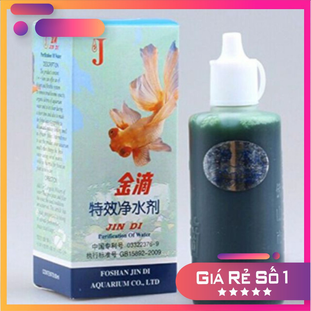 Dung Dịch Làm Trong Nước JinDi cho bể cá