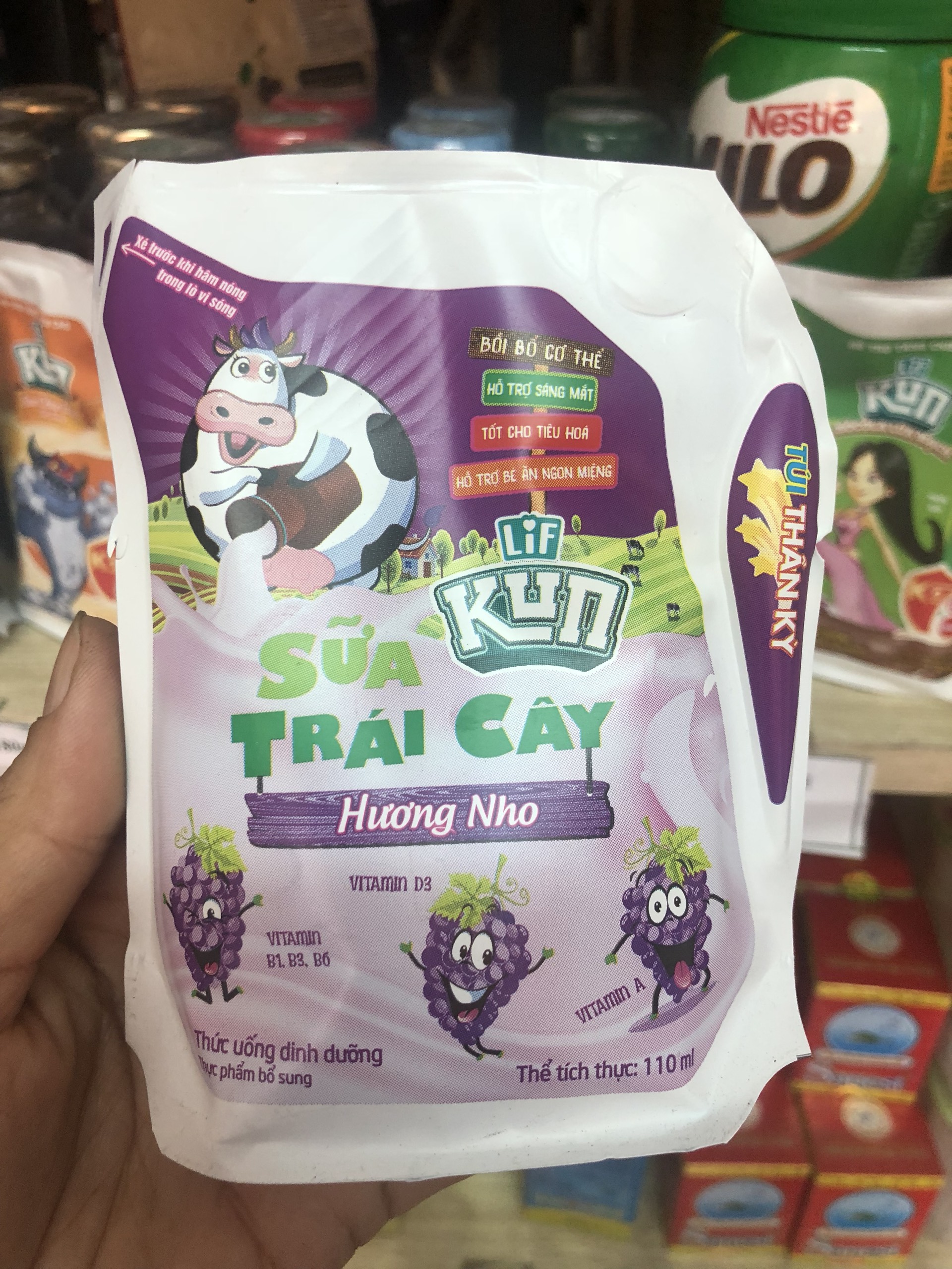 Thung 24 bich Sua Kun Bich 110ml