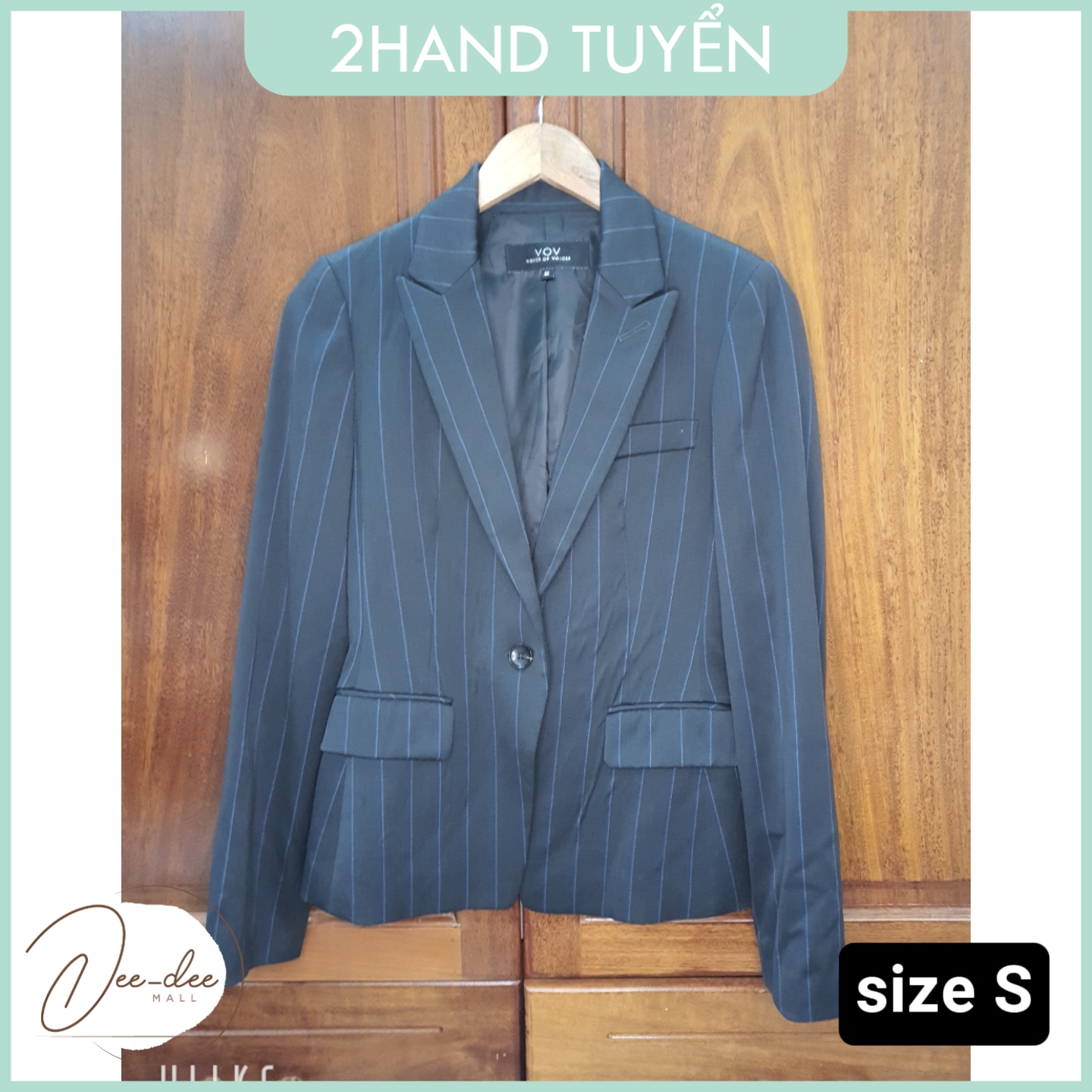 [2hand] Áo khoát vest - áo blazer nữ Hàn Quốc