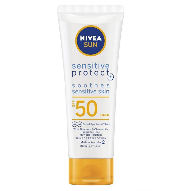 Kem chống nắng NIVEA SUN Sensitive Immediate Protect SPF50