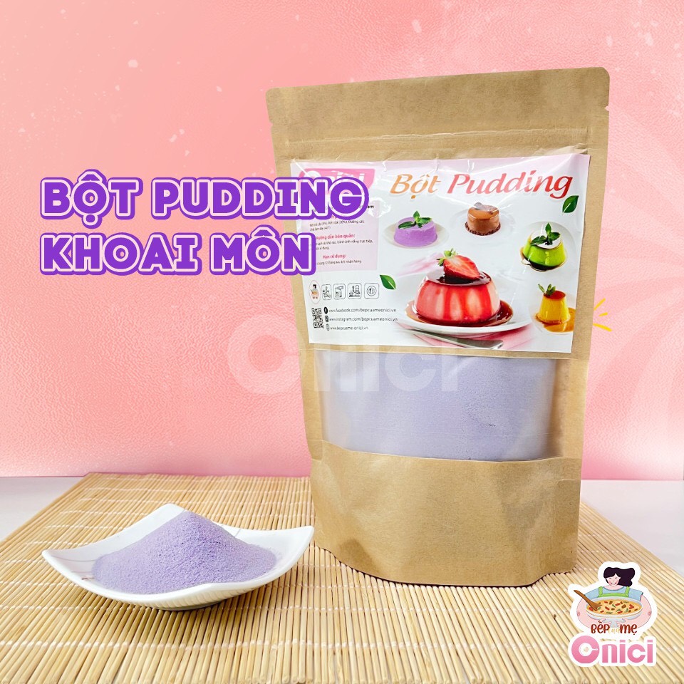 Pudding Dâu Trứng Matcha Soco Môn 100GR Bếp Của Mẹ Onici