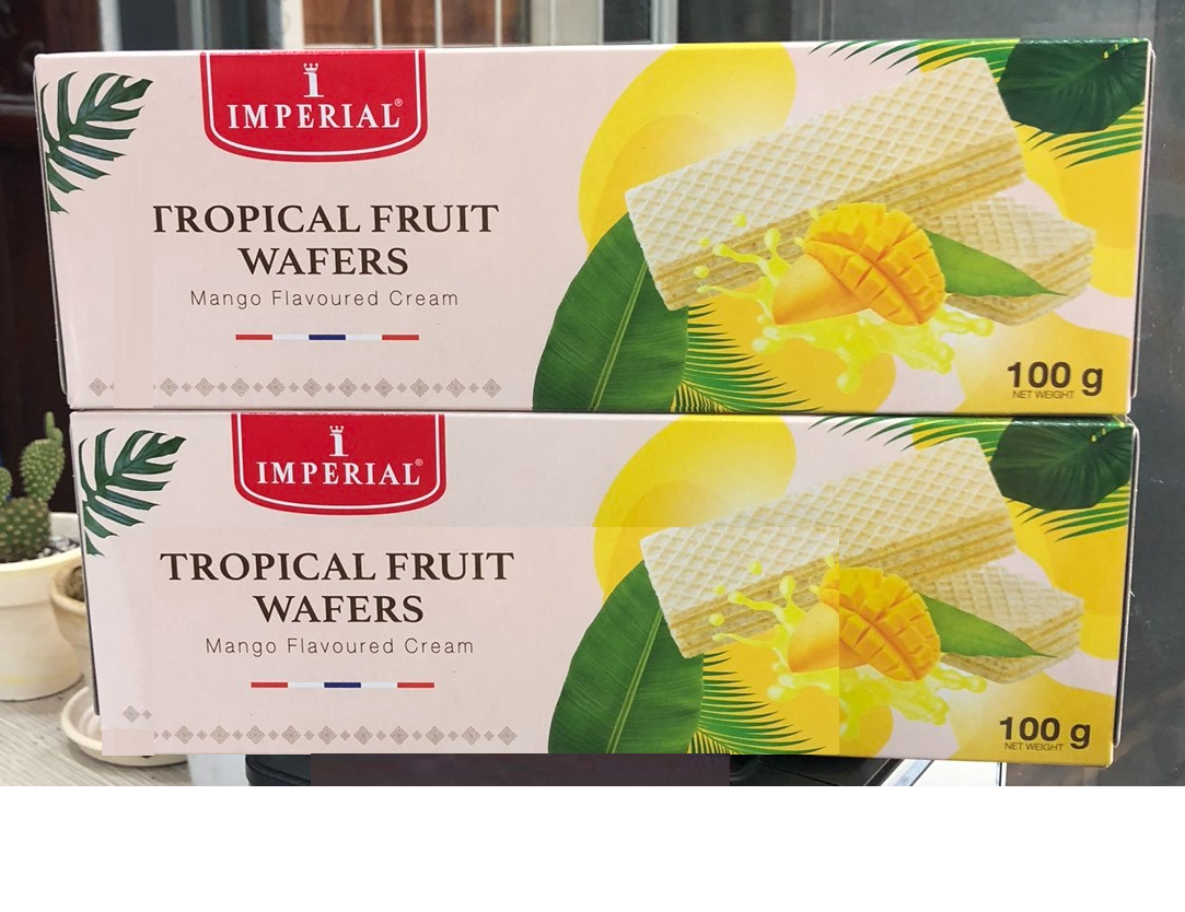 Bánh Xốp Imperial 100gram/Hộp - Nhiều Vị