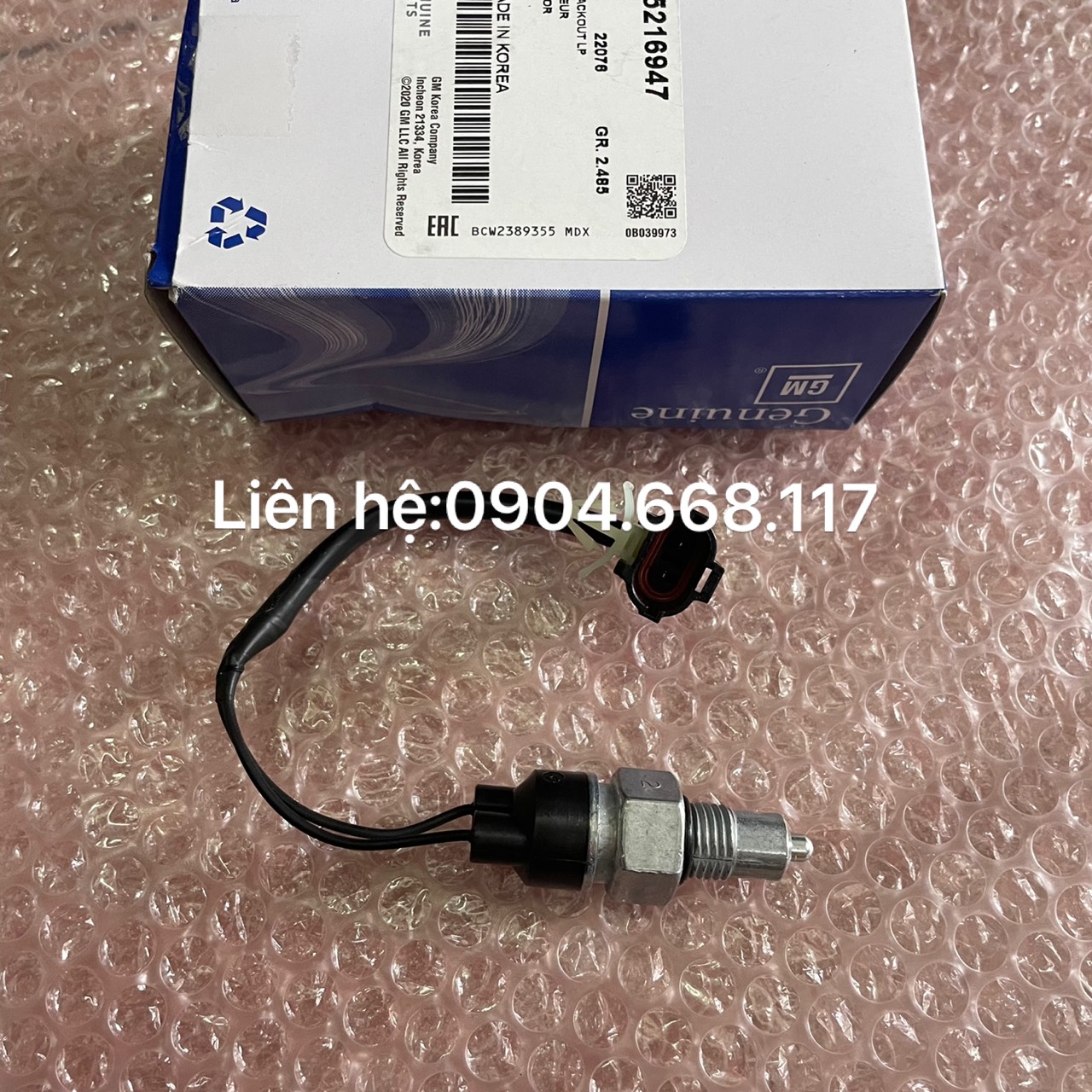 Công tắc báo lùi Matiz 3 95216947