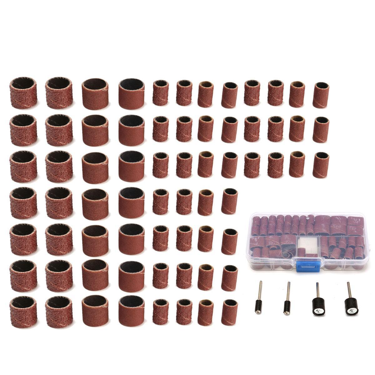 BỘ 104 băng chà nhám tròn ( có hộp ) Tương thích tất cả các dòng máy trên thị trường Thích hợp cho anh em trong ngành điêu khắc ,mỹ nghệ,khảm cừ