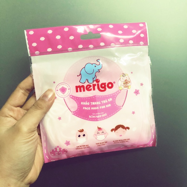 [HCM]Khẩu Trang Em Bé Merigo