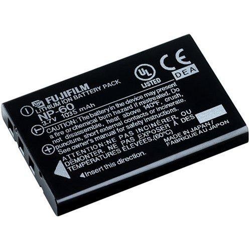 Battery + Charger for Fujifilm Np-60 Camera