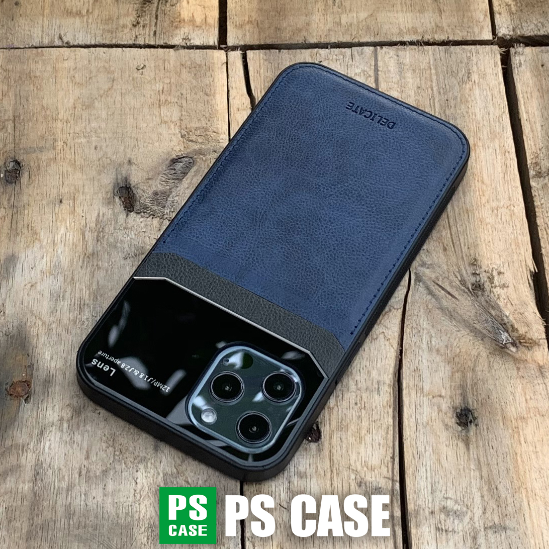 Ốp lưng da kính cao cấp dành cho iPhone 12 Mini / 12 / 12 Pro / 12 Pro Max