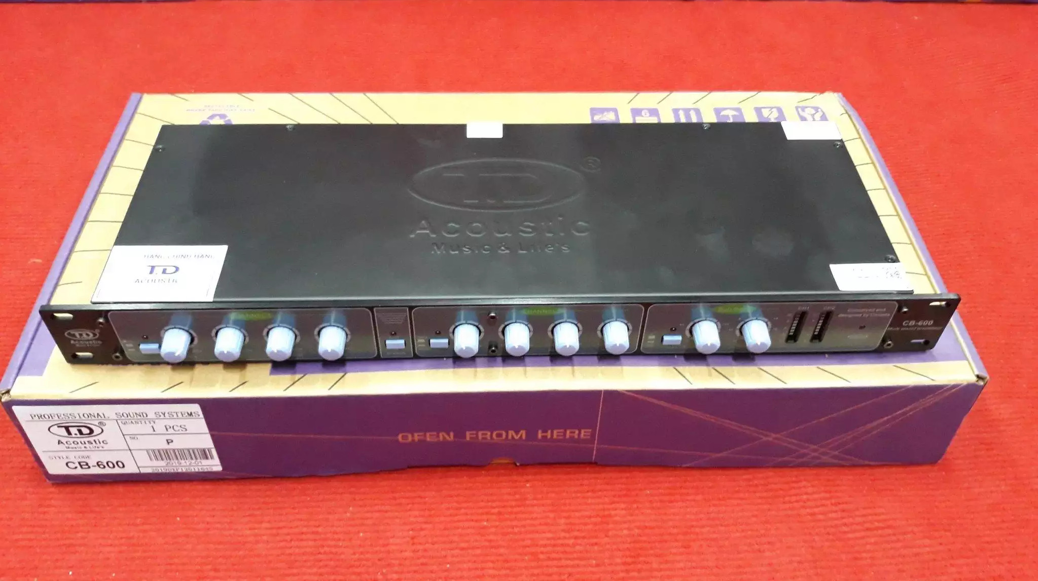 [HCM]MÁY NÂNG TIẾNG TD ACOUSTIC CB 600 PRO-MODEL 2020