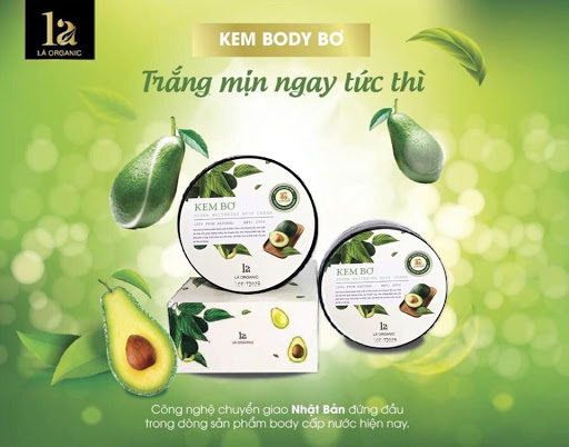 Kem body Bơ Lá Hàng Chuẩn 200g