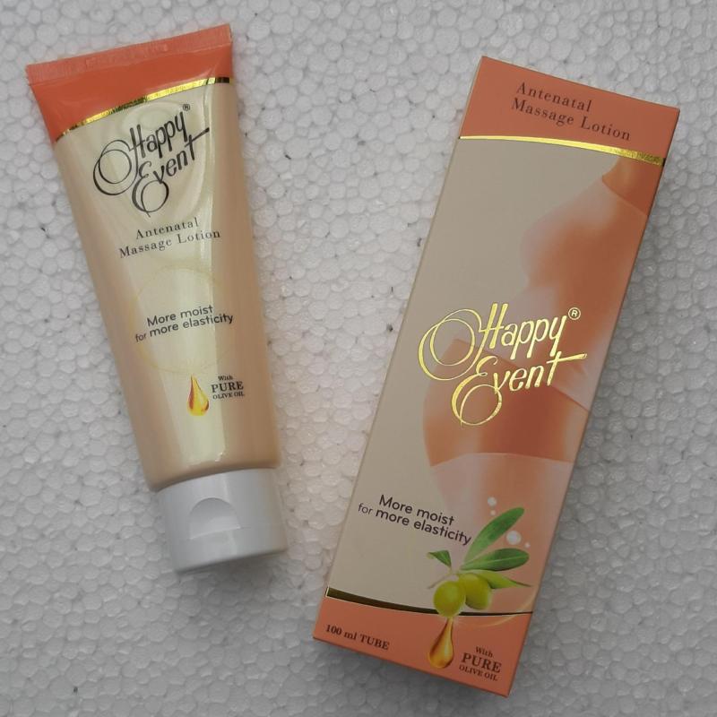 Sữa chống rạn da tinh chất Olive Happy Event Antenatal Massage Lotion 100ml