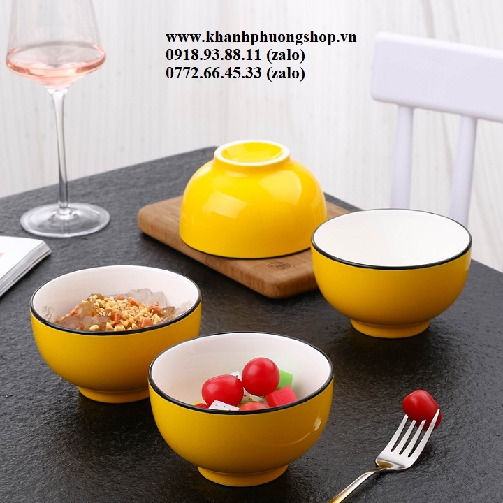 [HCM]chén sứ đẹp - chén sứ