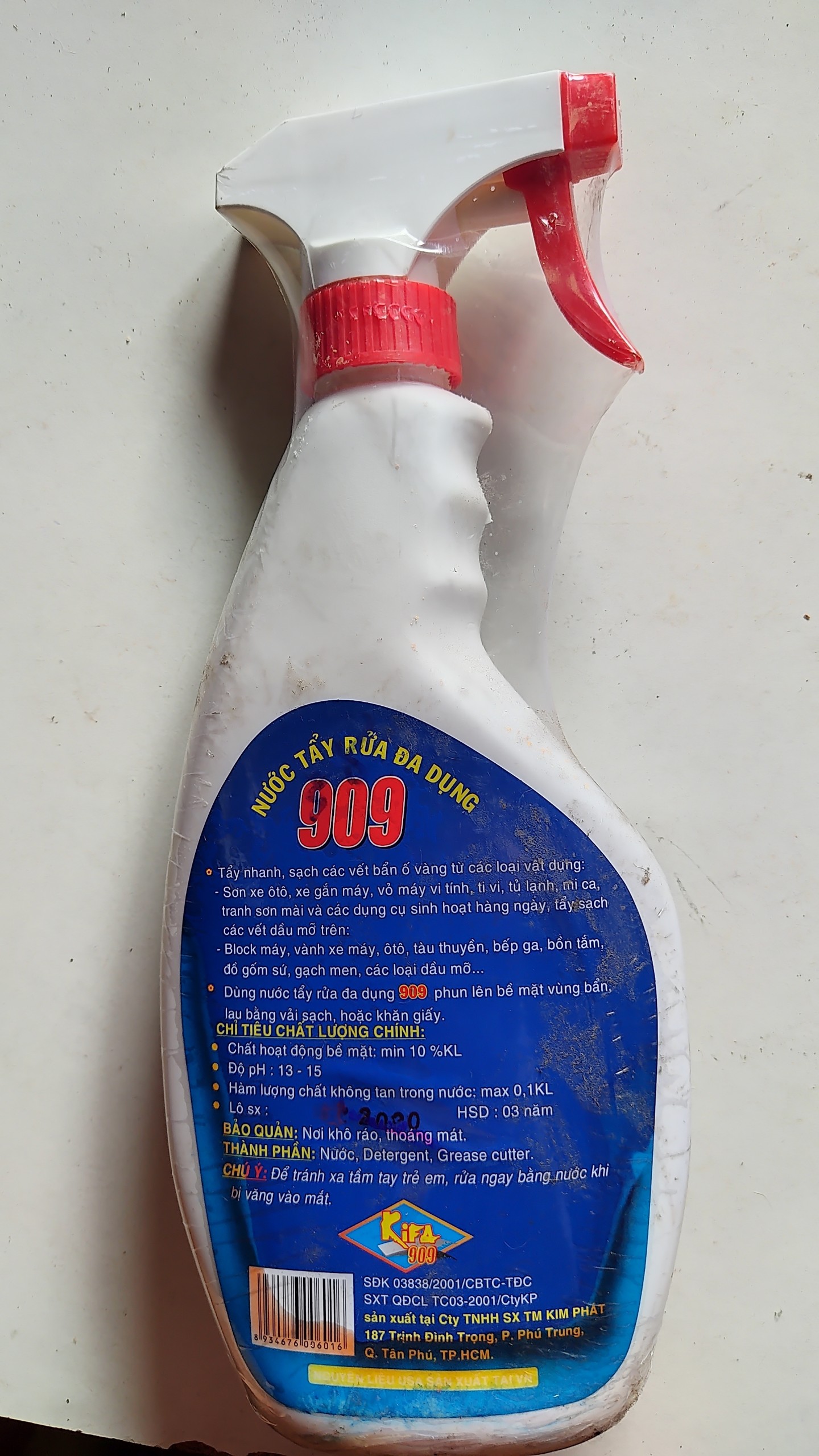 NƯỚC TẨY RỬA ĐA DỤNG 909