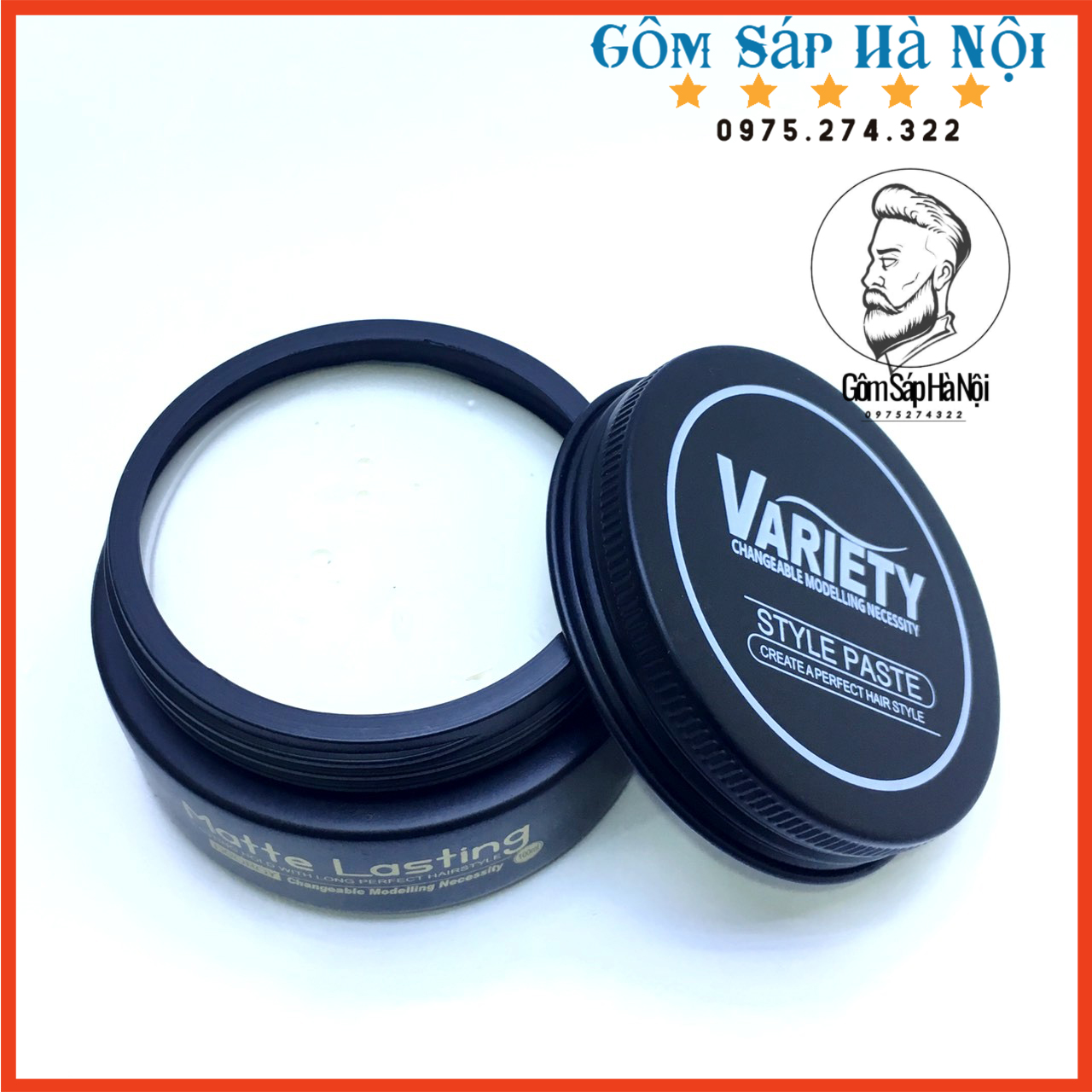 COMBO Gôm Xịt Tóc Bed + Sáp Vuốt Tóc Variety Tặng Lược