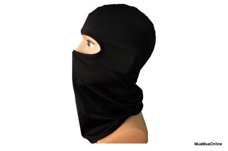 Mũ Trùm Đầu Ninja Đen Chống Nắng Thời Trang