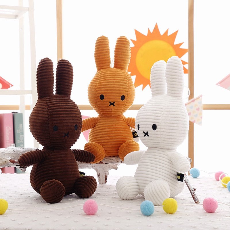 Thú bông thỏ bông Miffy siêu mềm cho bé 30cm