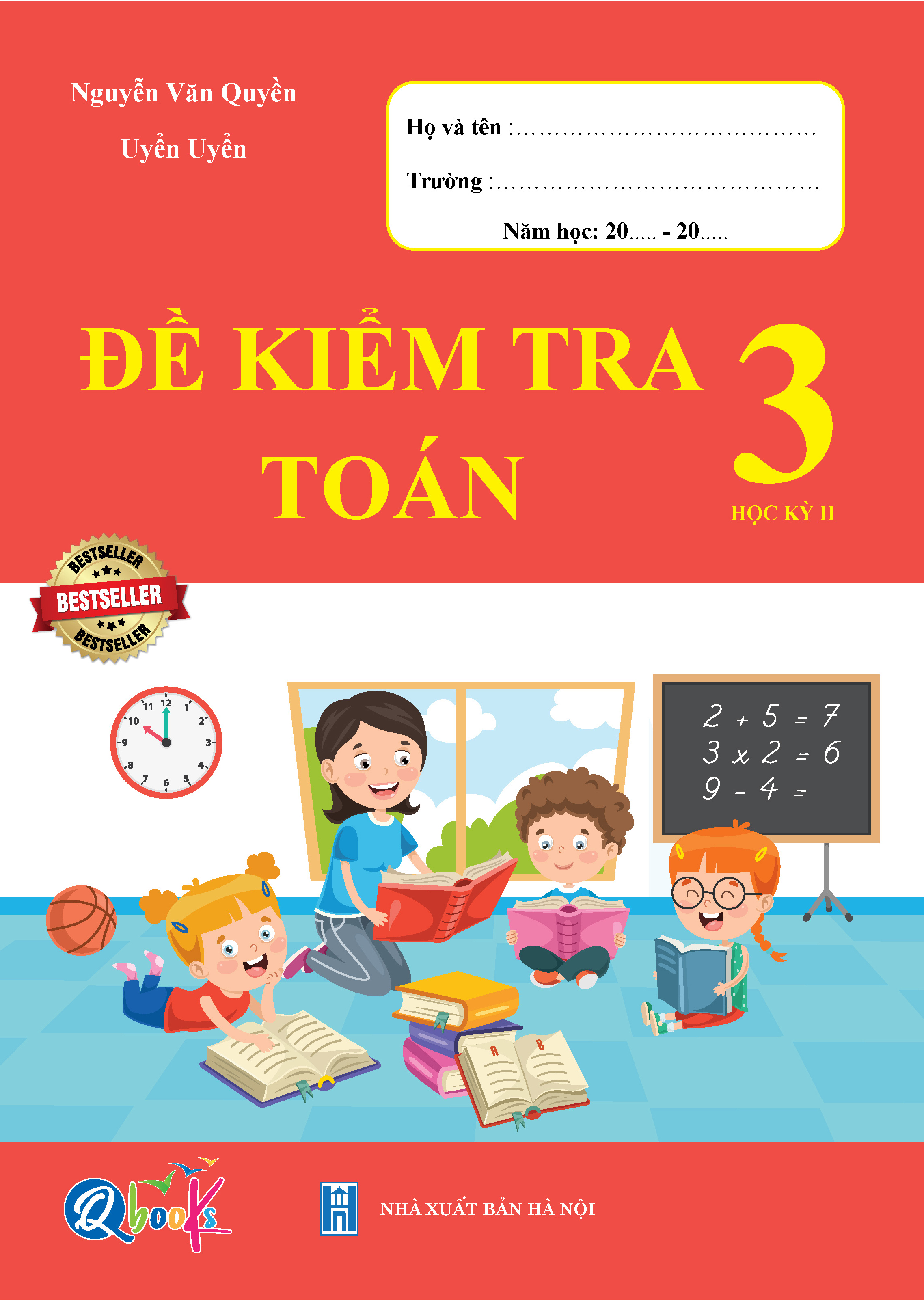 Combo Sách - Đề Kiểm Tra Toán 3 Học Kì I + II