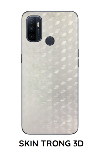 Miếng dán mặt lưng skin carbon Oppo A53 2020