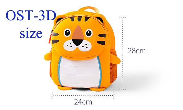 Ba lô mầm non 3D siêu dễ thương