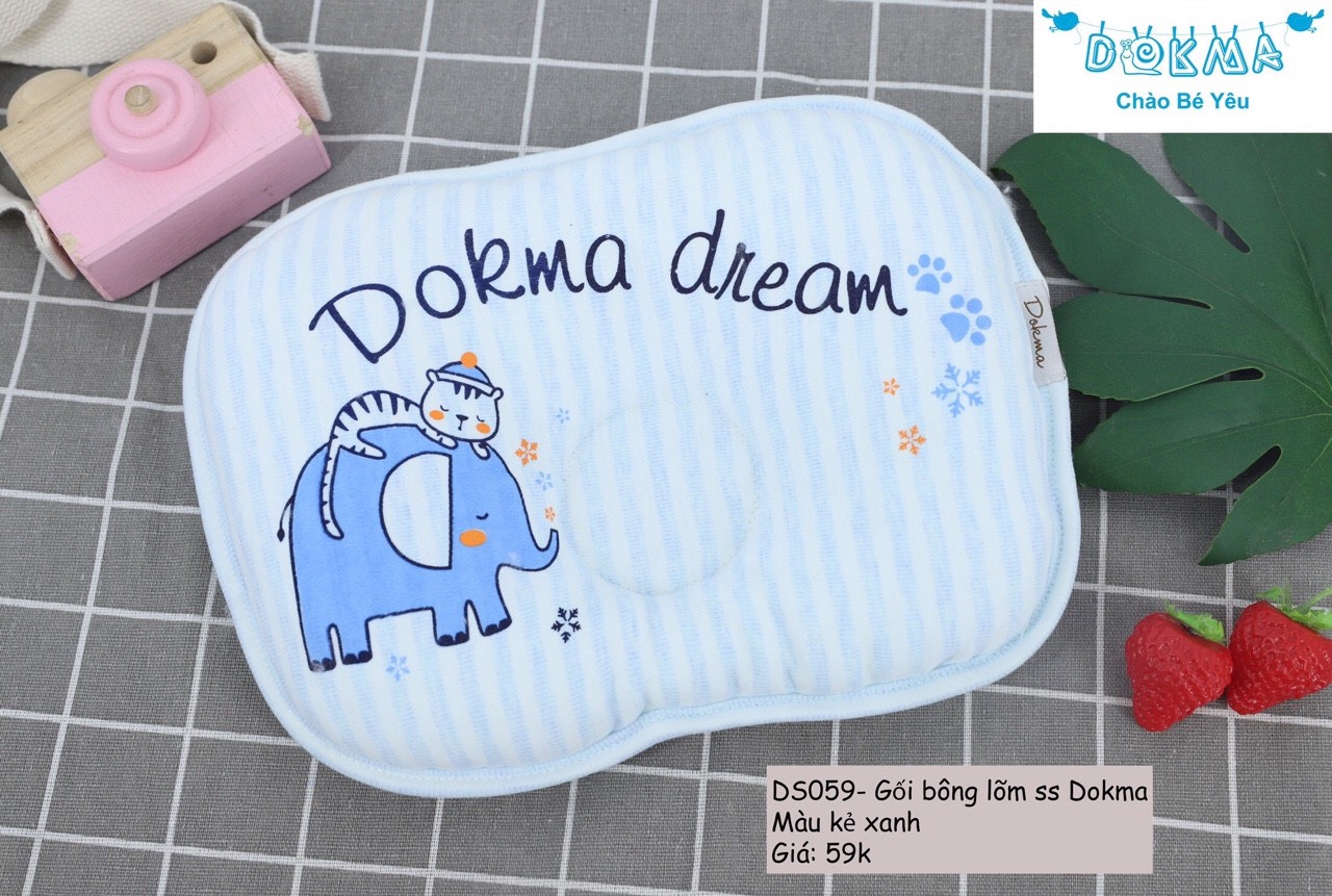 Gối lõm sơ sinh Dokma