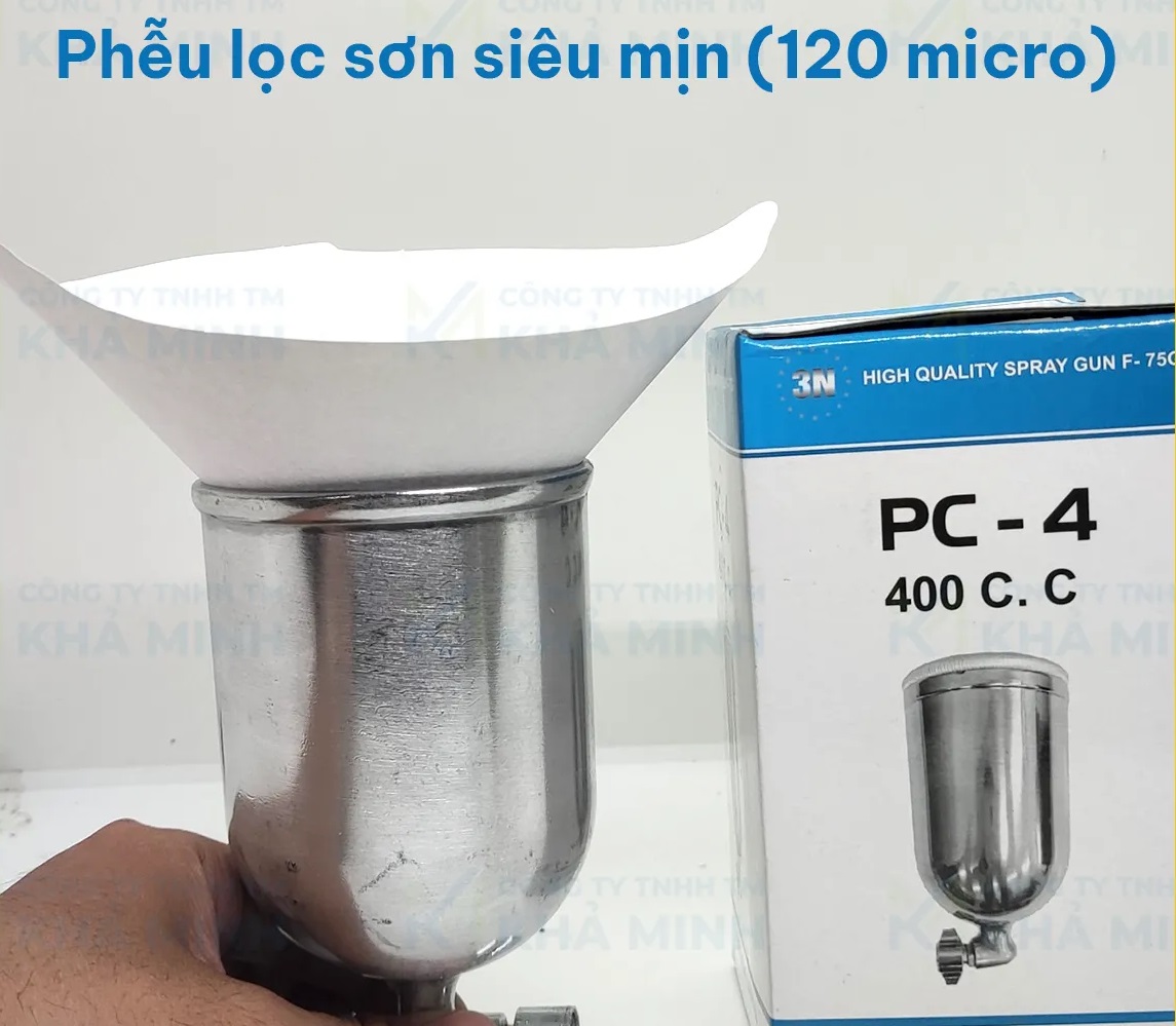 Small Paper Paint Filter Funnel 10Cmx19Cm (10 Pieces)