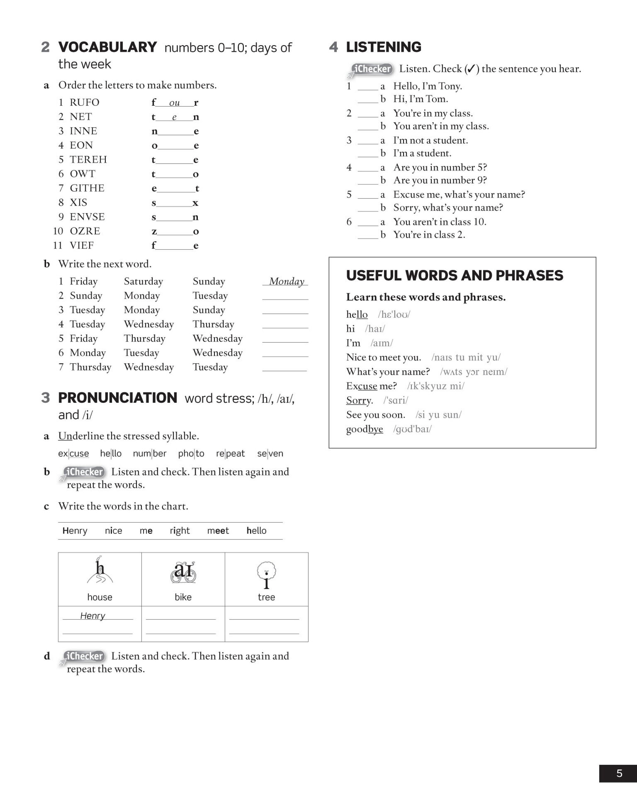 AMERICAN ENGLISH FILE Student's book - Workbook STARTER