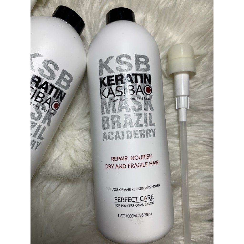 Hấp dầu siêu bóng mượt Keratin Kasibao KSB 1000ml