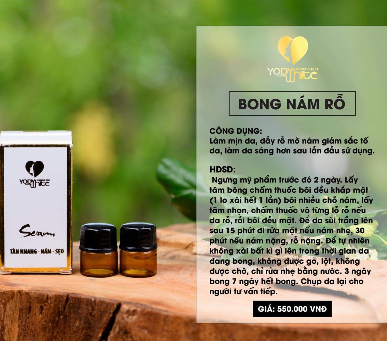 [Genuine] Yody Phuong Anh Skin Peeling Treatment Helps Even Skin Tone