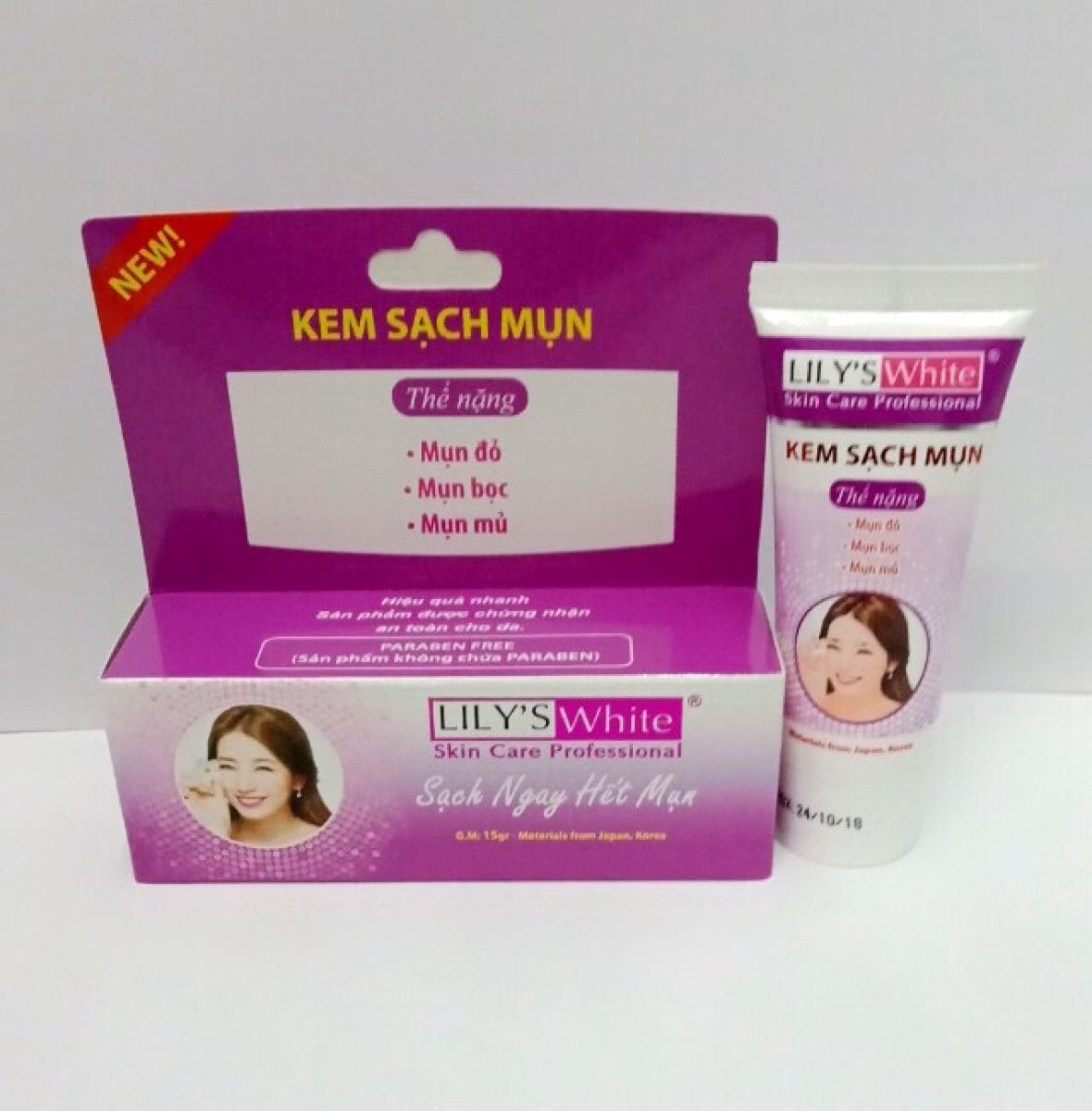 [HCM]ComBo Mụn Thâm Lily’s White