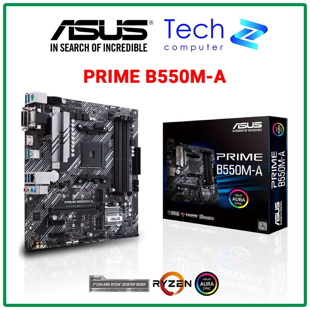 Mainboard asus prime b550m a