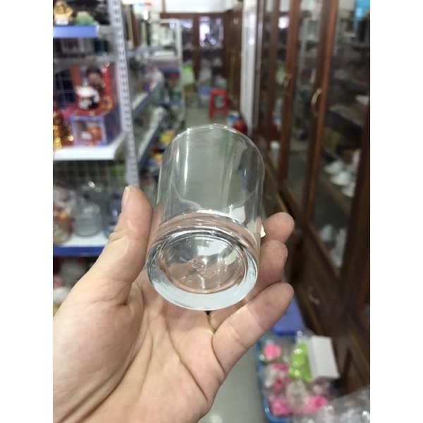 Ly thuỷ tinh số 13 trơn