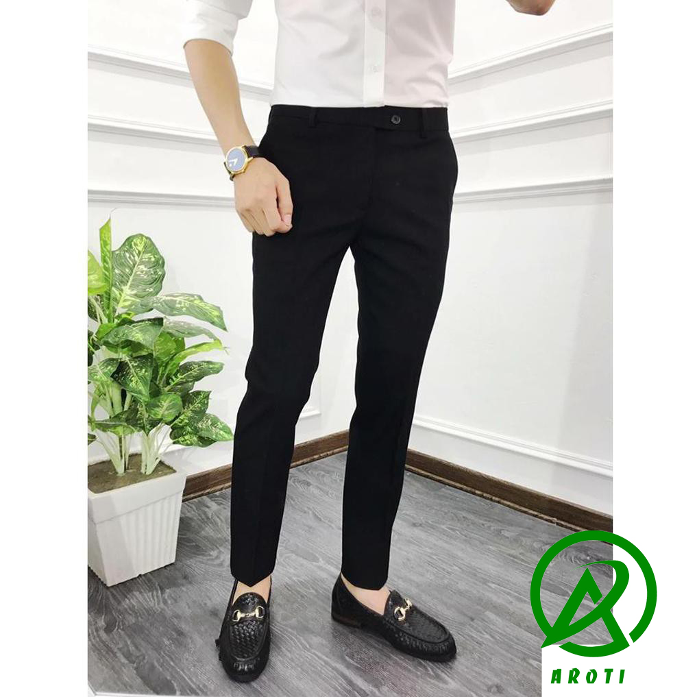 Quần Tây Nam ANKAR Ống Côn Vải Cotton Đẹp Cao Cấp, Chông Nhăn, Không Bai