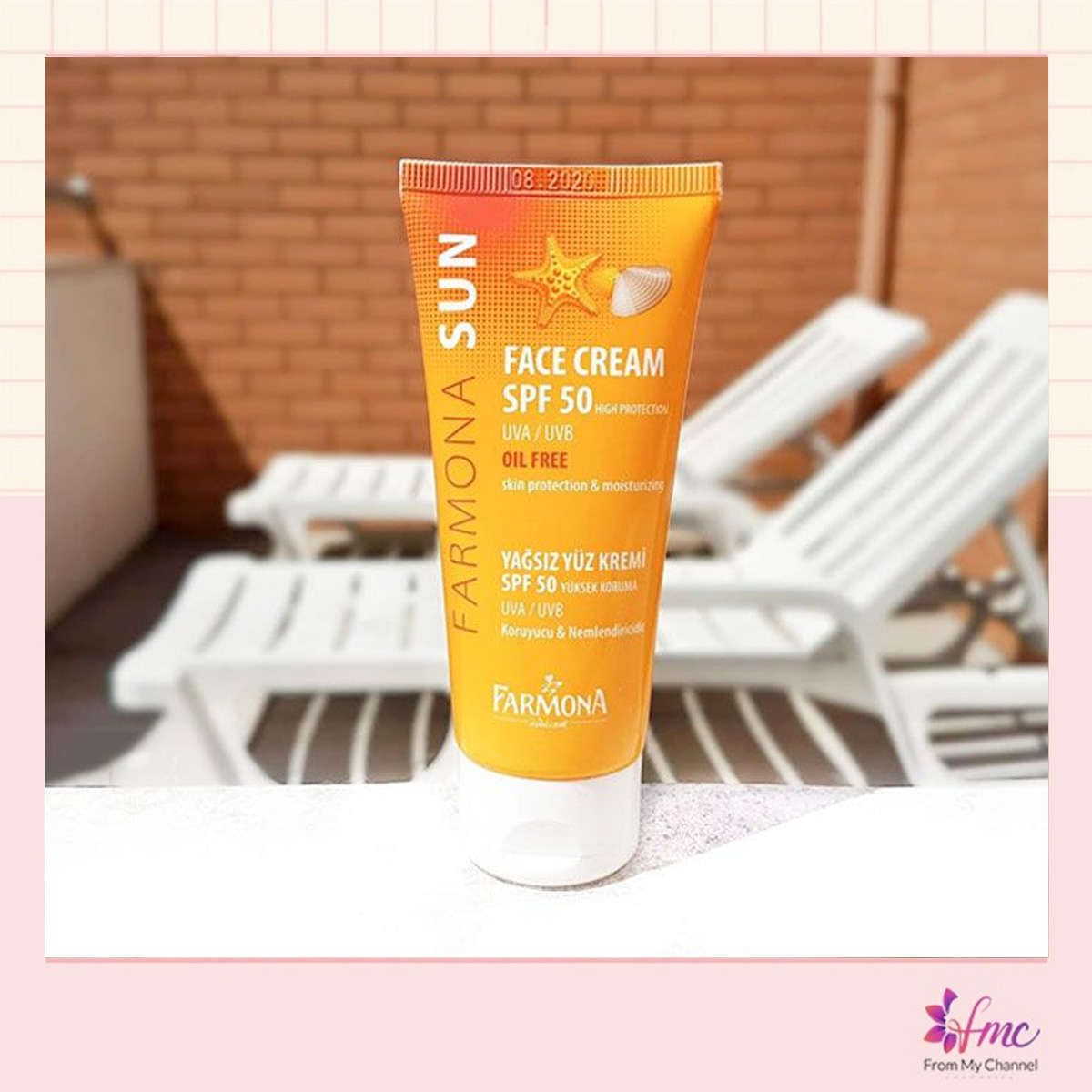 Kem chống nắng Farmona Sun Face Cream SPF50 + Tặng 1 túi chườm giảm đau bụng