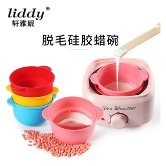 Combo wax lông + chén sáp + que sáp tiện ích