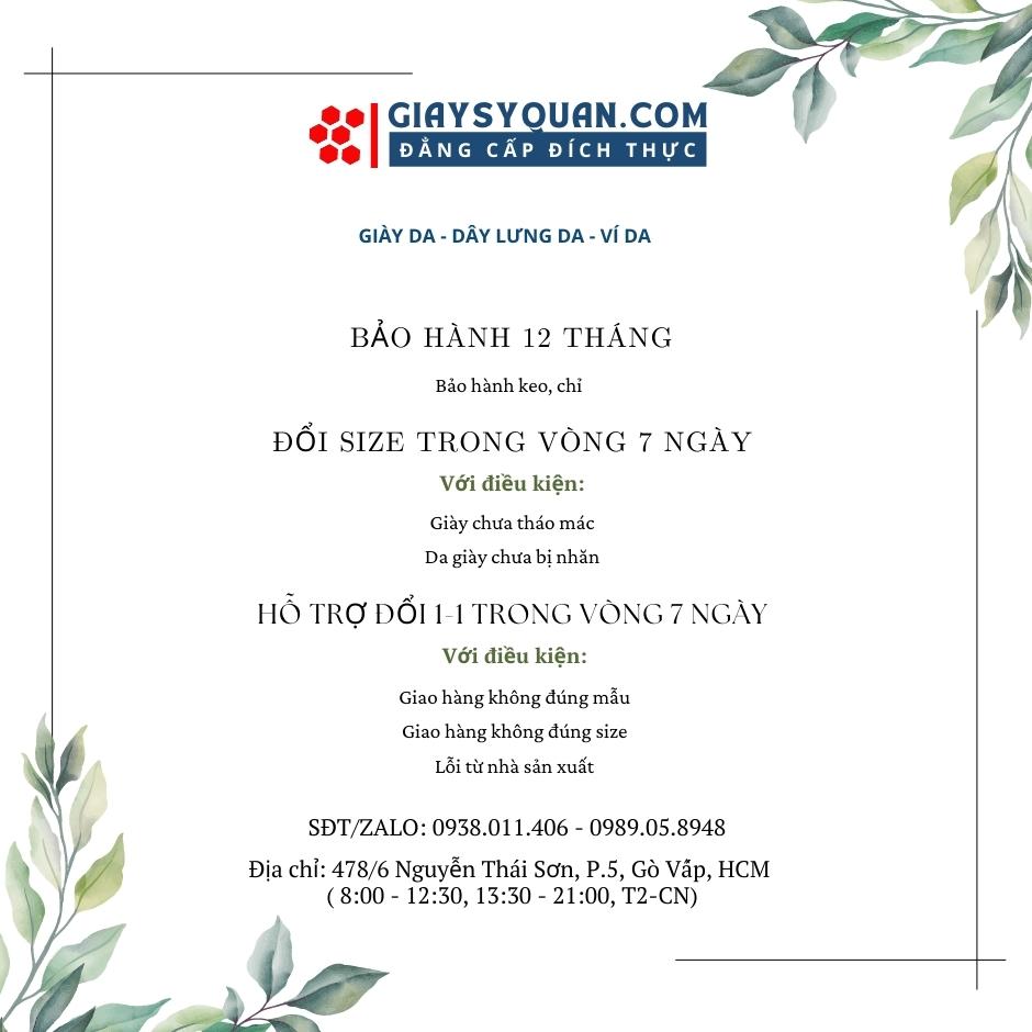 Giày Lười Nam Da Thật Cao Cấp