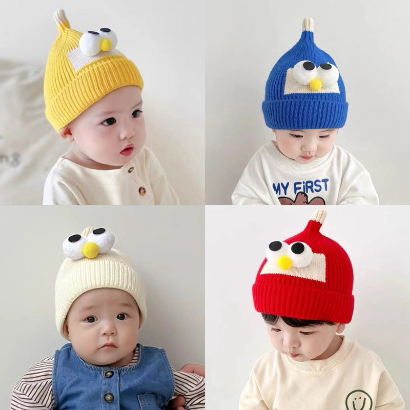 NÓN MŨ LEN NHIỀU MÀU CHO BÉ 0-36 THÁNG