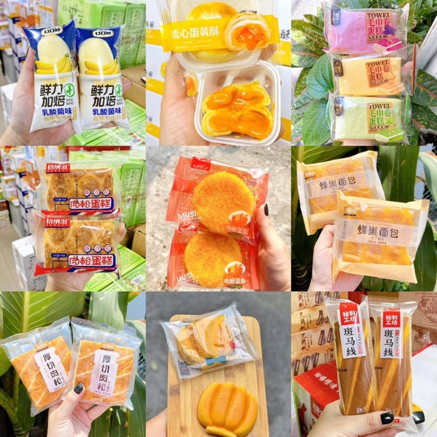 Bánh Mix Đài Loan Đủ Loại Combo 1kg