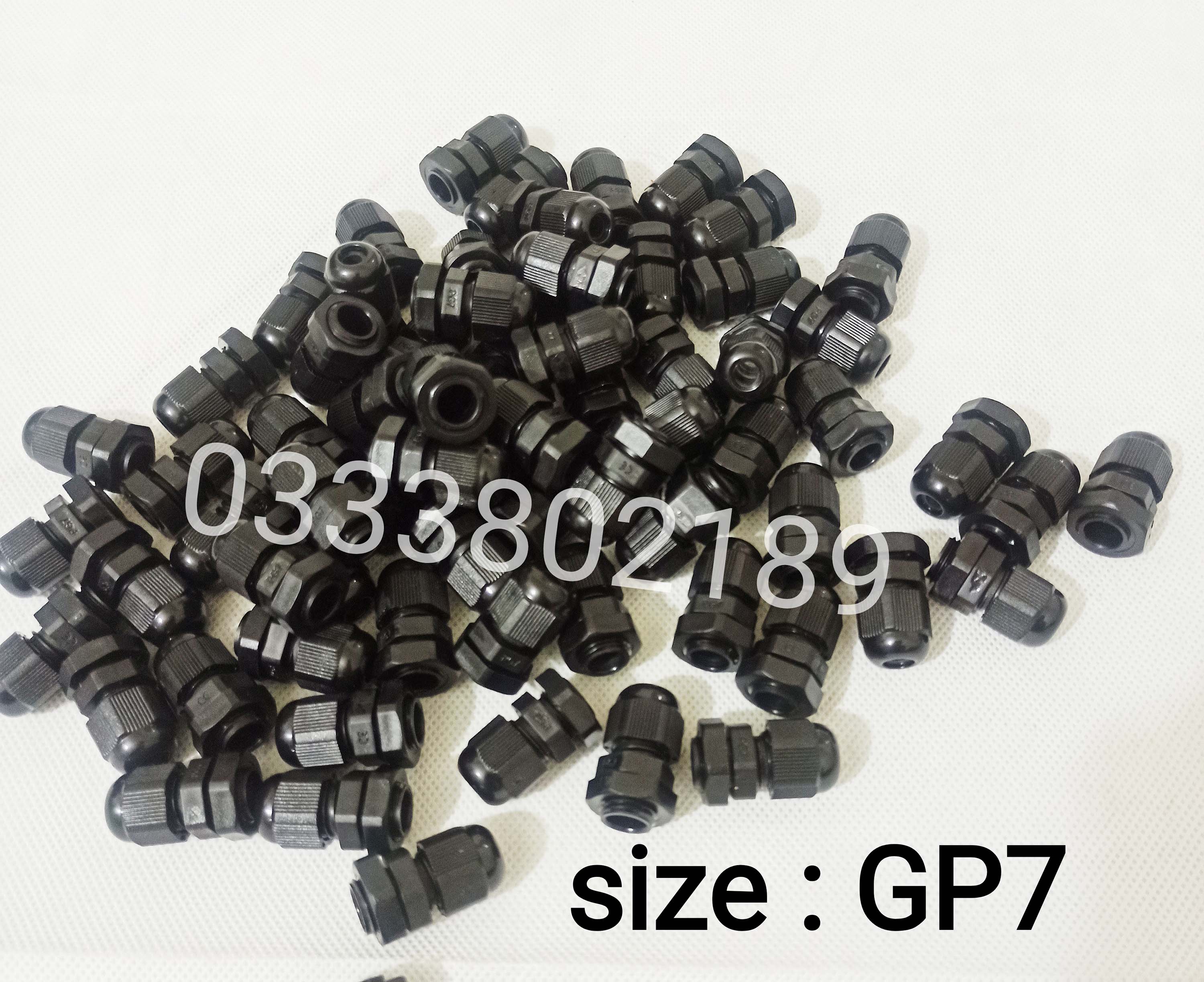 Ốc siết cáp GP7 màu đen( 10 ốc)