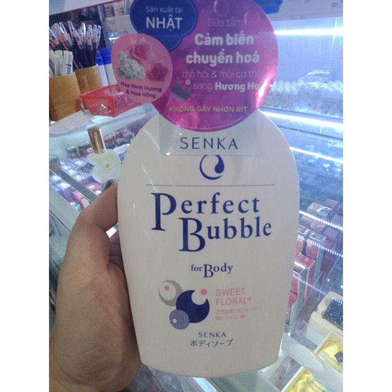 Sữa Tắm Dưỡng Ẩm Senka Perfect Bubble 500ml (00287)