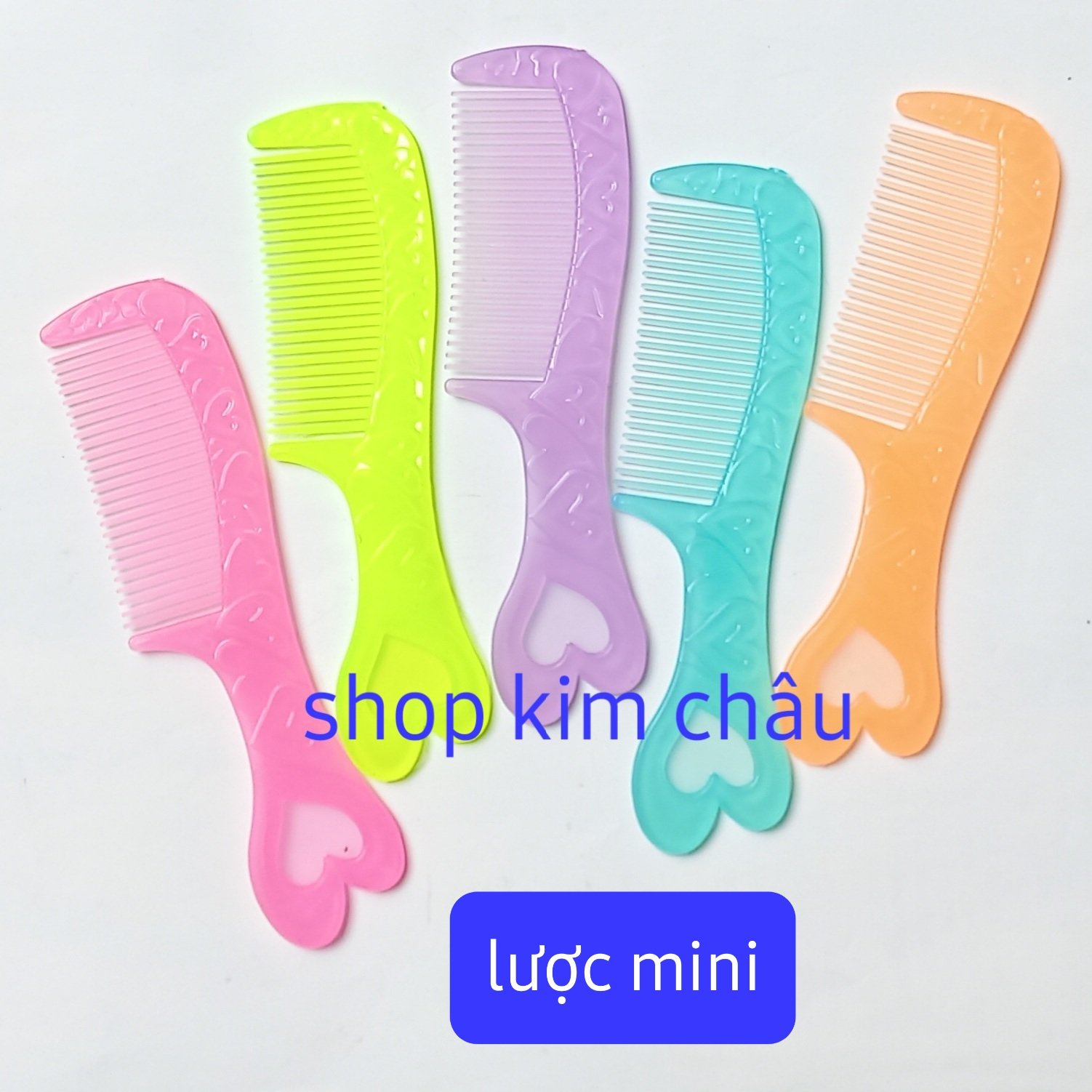 [1cây] lược mini chải tóc thích hợp du lịch ( nhiều màu)