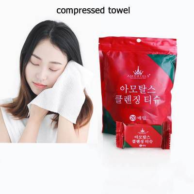 [HCM]Bịch 20 viên Khăn giấy ướt dạng viên nén