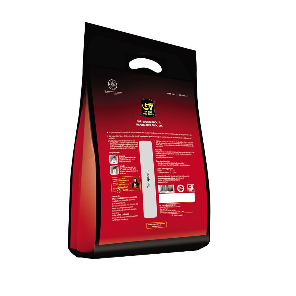 Cà phê hòa tan G7 3in1 bịch 50 gói x 16g